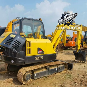 รถขุดฮุนได 60-7 มือสอง ของแท้จากญี่ปุ่น ขนาด 6 ตัน รถขุดขนาดเล็ก แบบตีนยาง - Product Image 6