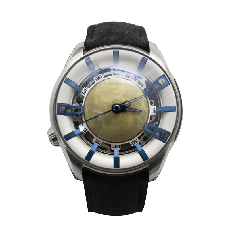 Miuskone 2022 New High-quality Mechanical Watch Moonwalker Luminous Arc Watch of Men