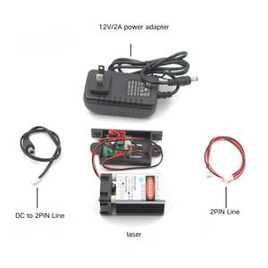 Module laser d'éclairage extérieur 520nm 100mW 12V DC pour dissuasion d'oiseaux et module laser à <span class=keywords><strong>fibre</strong></span> optique stable - Product Image 3
