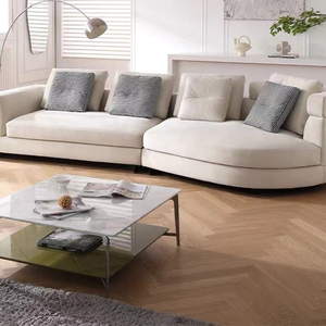 Juego de sofá de cuero de lujo moderno, cubierta extraíble de tres plazas, diferentes tamaños, combinaciones para el hogar, muebles de sala de estar diferentes - Product Image 4