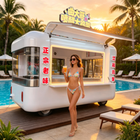 Constructeur mondial d'infrastructure mobile pour entreprises, proposant des camions-stands à limonade modernes, des camping-cars et des remorques en acier inoxydable.