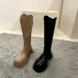 2026 Nuovi <span class=keywords><strong>Stivali</strong></span> Invernali da Donna con Tacco Medio e Piattaforma, Design Elegante in Morbida Pelle - Product Image 6