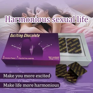 Complément alimentaire à base de plantes, aphrodisiaque, chocolat excitant, formule personnalisée OEM, chocolat naturel pour hommes adultes - Product Image 2
