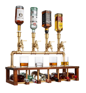 Teacup - Dispenser Personalizzato per Vino e Liquori per Bar Domestico - Versatori per Bottiglie di Alcol - Dispenser Unico per Whisky - Regalo per Lui - Product Image 3