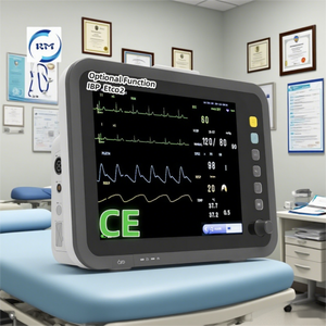 Moniteur <span class=keywords><strong>patient</strong></span> multiparamètres IBP Etco2 Signes vitaux Écran tactile Moniteur <span class=keywords><strong>patient</strong></span> médical multiparamètres Signes vitaux Ambulance - Product Image 2