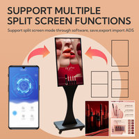 COSUN Kiosque publicitaire LCD vertical intelligent Télécommande Totem de signalisation numérique Système de promotion AI pour les magasins de détail d'animation