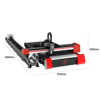 3015 1000W-6000W Plaque métallique et tuyau CNC Laser Tube Machine de découpe