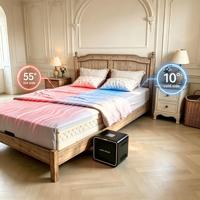 Système de refroidissement par jet d'eau pour lit, alternative aux matelas à ressorts, surmatelas refroidi par eau