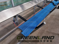 Máquina para hacer postes de madera contrachapada Greenlandplast, máquina para hacer cercas de postes de madera plástica, máquina para hacer postes de madera plástica