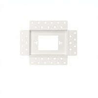 Enchufe de Pared Invisible Empotrado de 6x8 Pulgadas con Interruptor, Enchufe Doméstico de China