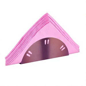 Stainless Steel Napkin Holder 16 cm Stainless Steel Tissue Holder 16 cm <b>Table</b> Napkin Holder Metal Stand Premium - Product Image 1