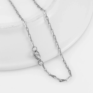 Bracelet classique en acier inoxydable couleur or, maillons géométriques, bijoux de fête, vente en gros pour femmes et filles - Product Image 3