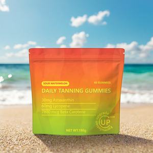 プライベートラベル ナチュラ タンニンググミ カスタムロゴ スイカタン グロービタミングミ 大人向け まとめ買い プライベートカスタムラベル - Product Image 1