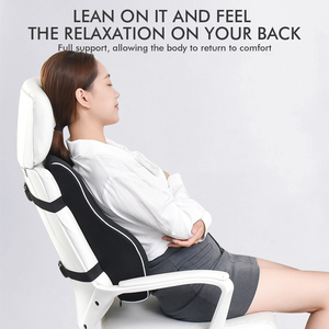 Orthopedic Lumbar Massage Waist Pillow Memory Foam Lumbar <strong>Cushion</strong> Ergonomic <strong>Back</strong> Support <strong>Cushion</strong> for Office Chair - Product Image 2
