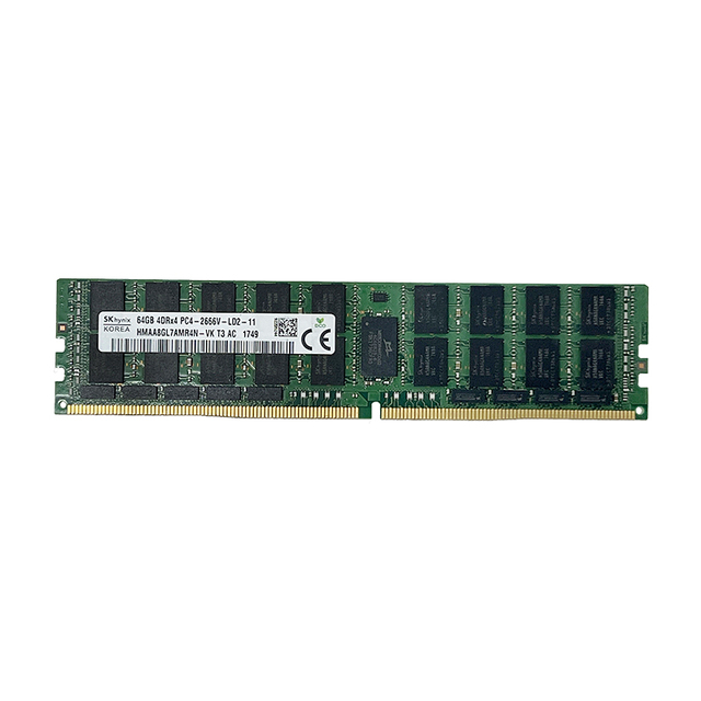 Micron / SK DDR4 64GB 4Rx4 PC4- 2666V  ECC REG Ram Memory for Server