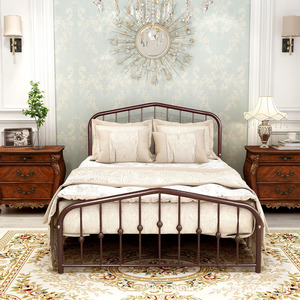 Letto in Ferro Battuto Nordico 2026 con Struttura in Acciaio, Design Smontabile, 15m, Singolo, per Appartamenti Piccoli e Uso Domestico - Product Image 2