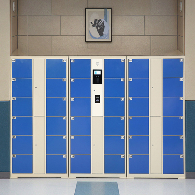 Smart Parcel Locker System Intelligent Parcel Delivery Locker Automated Parcel Locker University/Residence Community