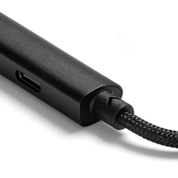 Adaptateur audio Type C vers 3,5 mm avec charge PD 10W, DAC 16 bits 48 kHz Hi-Fi, sortie CC, câble tressé 2-en-1 pour ordinateur portable, téléphone, ordinateur de bureau