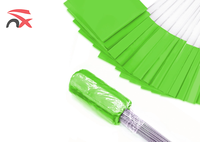 Drapeau de marquage 4*5 pouces, petit drapeau de jardin personnalisé, logo sur mesure, PVC, vert, drapeau de sécurité pour pelouse