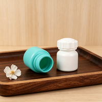 Bouteilles en plastique HDPE avec bouchon à sécurité enfant, flacons vides pour vitamines, capsules, comprimés, suppléments, médicaments