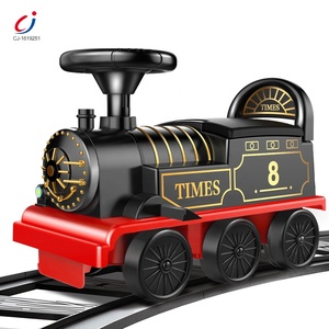 Chengji Giáng Sinh Âm Nhạc <span class=keywords><strong>Train</strong></span> DIY Lắp Ráp Đa Chức Năng Retro Đường Sắt Đồ Chơi Đi Xe Trên <span class=keywords><strong>Train</strong></span> Với Theo Dõi Cho Trẻ Em - Product Image 3