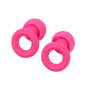 7 أنماط من سدادات أذن النوم من السيليكون الوردي القابلة للطي استبدال سدادات إلغاء الضوضاء مع عزل الصوت - Product Image 1