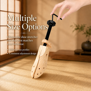 Soporte <span class=keywords><strong>de</strong></span> Zapatos <span class=keywords><strong>de</strong></span> Metal y <span class=keywords><strong>Madera</strong></span> <span class=keywords><strong>de</strong></span> Pino, Tipo Expansión, para Ajustar Tallas Grandes <span class=keywords><strong>de</strong></span> Hombre y Mujer, con Soporte <span class=keywords><strong>de</strong></span> <span class=keywords><strong>Madera</strong></span> Ajustable para Tacones Bajos - Product Image 5