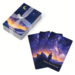 Custom Hot Sale <b>Cards</b> Game Manufacturer Glossy Varnishing Paper Material Printing Board Game Playing Tarot <b>Card</b> Supplier - Product Image 4