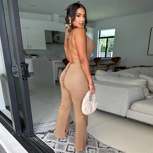 Schneller Versand CY901420 Sexy Zweiteiliges Club-Outfit Rückenfreies Quasten-Top und Lange Hose Party 2026 - Product Image 6