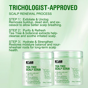 <span class=keywords><strong>Exfoliante</strong></span> para el Cuero Cabelludo de Marca Privada, Champú <span class=keywords><strong>Exfoliante</strong></span> para Cuero Cabelludo Seco y con Picazón, Champú Clarificante para Desintoxicar el Cuero Cabelludo - Product Image 2