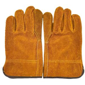 Guantes de soldadura MIG TIG DE ALTA DESTREZA Resistencia al calor Forro cómodo Abrasión Pulgar recto Semental negro Guantes cómodos - Product Image 2