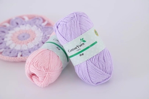 Fil <span class=keywords><strong>de</strong></span> coton peigné 4 brins 100 % <span class=keywords><strong>pour</strong></span> <span class=keywords><strong>crochet</strong></span> et tricot à la main, absorbant l'humidité, écologique, en <span class=keywords><strong>pelote</strong></span>, vente en gros - Product Image 6