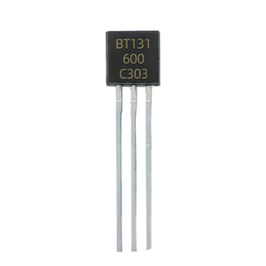 Composants électroniques HT BT131-600E Triac 1A 600V TO-92 Thyristor bidirectionnel BT131-600E - Product Image 1