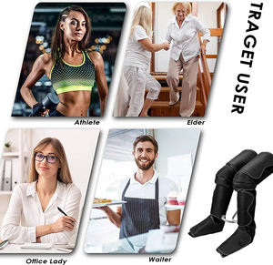 Luftkompression mit Massagegerät, Durchblutungsförderer, Vollständige Therapie, Shiatsu 360° Fußentspannung, Gesundheitspflege Beinmassagegerät - Product Image 4