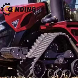 Nouveau châssis à roues à chenilles triangulaires écologiques, demi-lien, en caoutchouc et en acier, pour Ih&John - Product Image 2
