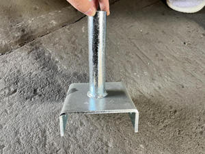 Điề<span class=keywords><strong>u</strong></span> chỉnh thép giàn giáo vít jack cắm <span class=keywords><strong>U</strong></span> đầ<span class=keywords><strong>u</strong></span> Prop một phần giàn giáo cơ sở jack cắm - Product Image 4