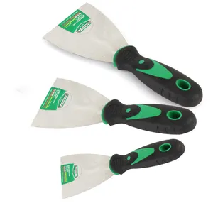 Raspador de afeitar multiusos de 2 "3" 4 ", vitrocerámica, raspador de <span class=keywords><strong>Metal</strong></span>, removedor de pintura, juego de cuchillos para masilla, herramienta de cemento - Product Image 1