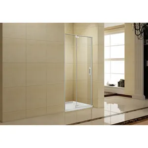 กระจกนิรภัย Bath โรงแรมกระจกประตูห้องอาบน้ำฝักบัวและอ่างอาบน้ำ