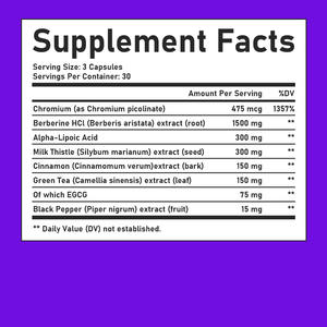 Cápsulas de Berberina OEM ODM con extracto de té verde y Berberina HCL. Mantienen los niveles de glucosa y lípidos. Mejoran la función metabólica general. - Product Image 6