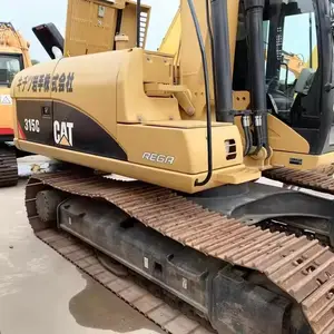 Mercado de excavadoras de segunda mano rentable Cat315C excavadora de segunda mano Cat315Cat 15 toneladas bajo costo envío gratis