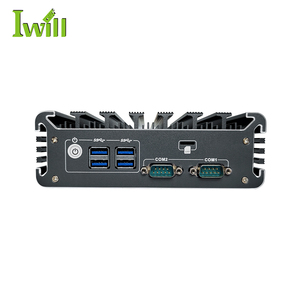 Mini <span class=keywords><strong>PC</strong></span> Industrial Personalizado sin Ventilador con Core I5 7360U, Win10/Linux, 2*COM, 2*LAN, 6*USB, Doble NIC para Ciudades Inteligentes - Product Image 3