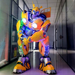 عرض ساخن: زي روبوت LED واقعي عالي الجودة للكرنفالات والحفلات، أزياء رقص للبالغين لعروض الأداء - Product Image 1