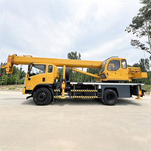 Grúa Hidráulica Telescópica de 12 Toneladas a Bajo Precio con Motor, Bomba, Caja de Cambios y Engranajes para Trabajos de Construcción, Altura de Elevación de 31 m - Product Image 4
