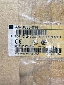 โมดูล AS-B833-016 พร้อมหน่วยความจำ EEPROM 8/64 I/O แรงดันไฟฟ้าใช้งาน 110V ผลิตในสหรัฐอเมริกา - Product Image 2