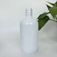 Bouteille en plastique PET de 500 ml personnalisable en gros, opaque, étanche, finition lisse