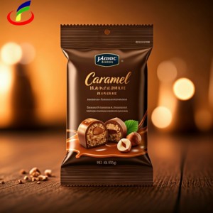 Film en rouleau imprimé sur mesure de qualité alimentaire pour l'emballage de bonbons, snacks et chocolats - Résistance aux basses températures et à l'humidité - Product Image 4