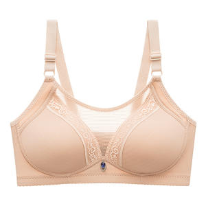 All'ingrosso confortevole solido Gorge Brasier Bracier De Mujer Sujetador Sutiene senza schienale Push up <span class=keywords><strong>imbottito</strong></span> <span class=keywords><strong>reggiseno</strong></span> di <span class=keywords><strong>cotone</strong></span> - Product Image 2