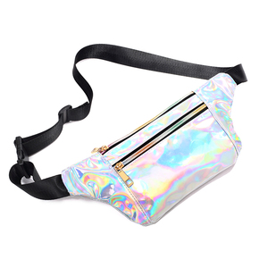 <span class=keywords><strong>Riñonera</strong></span> holográfica con purpurina a la moda, <span class=keywords><strong>riñonera</strong></span> informal brillante para festivales de viaje, Unisex, duradera, impermeable, antirrobo - Product Image 5