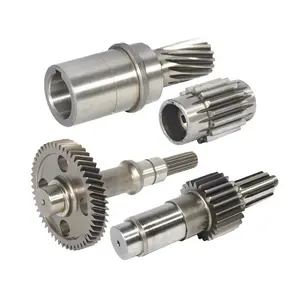 Nhôm spur Gear spur Gear trục vuông pto chỉ đạo trung gian xoắn ốc bánh răng trục tùy chỉnh OEM cung cấp sản phẩm nóng 2022