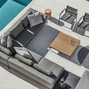 Muebles de <span class=keywords><strong>exterior</strong></span> baratos, sofá Seccional de mimbre para patio, tela de jardín al aire libre, venta al por mayor - Product Image 6